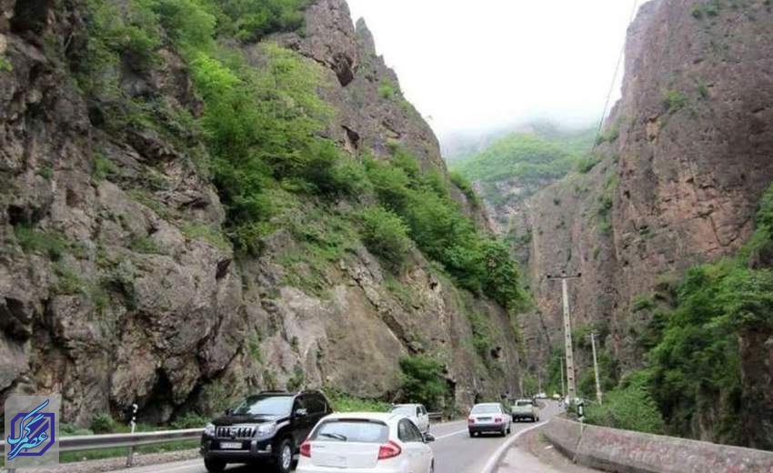 جاده هراز امروز باز می‌شود